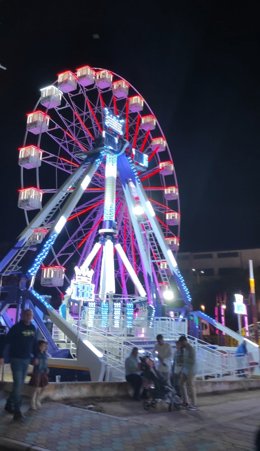 Archivo - Noria en la Feria de San Lucas 