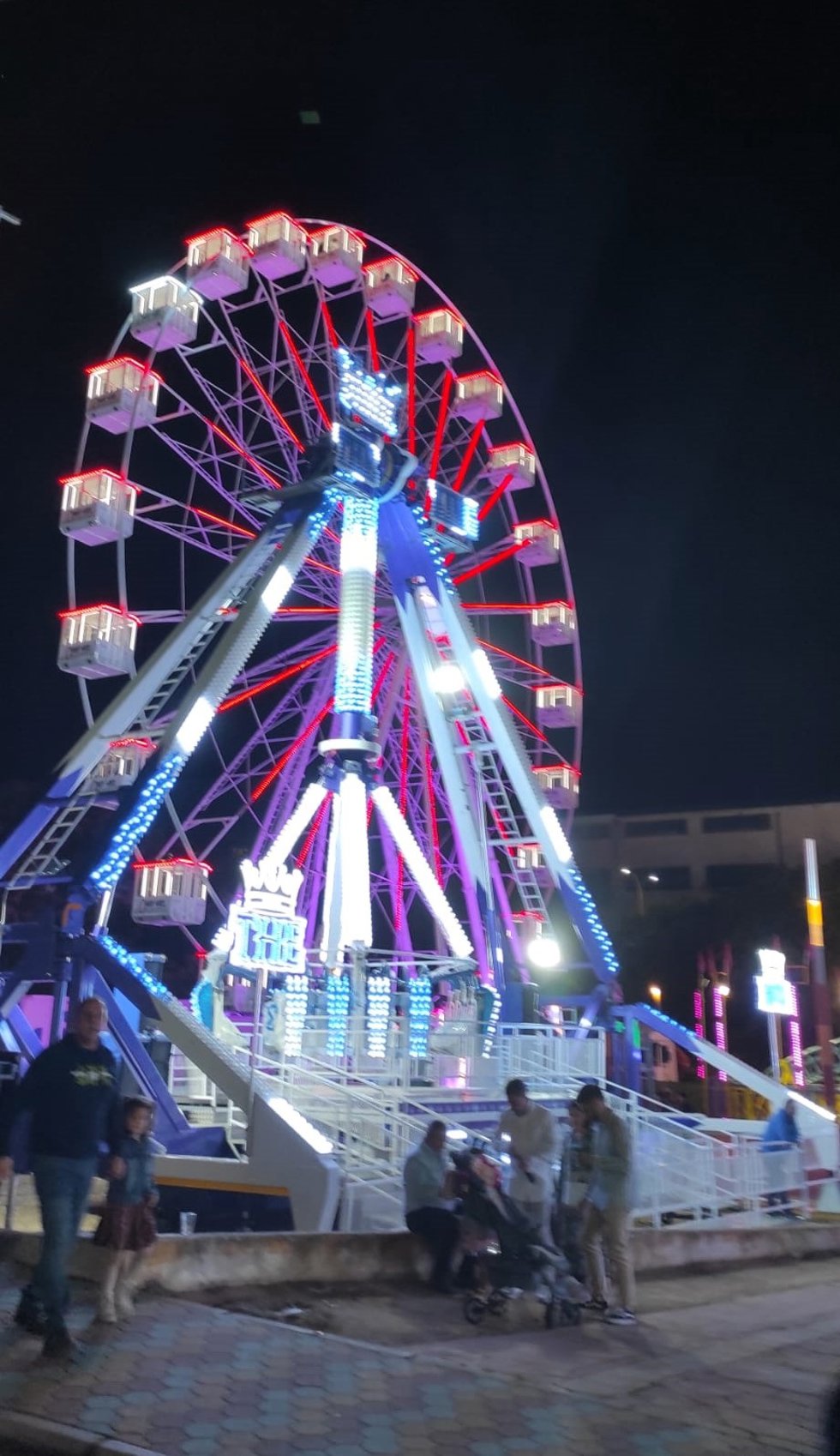 Archivo - Noria en la Feria de San Lucas 