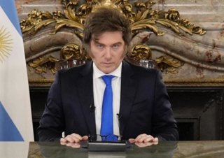 El presidente de Argentina, Javier Milei