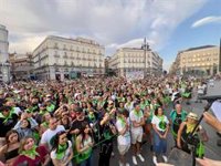 10.000 personas participan en la marcha antitaurina convocada por PACMA en Madrid