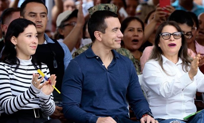 El presidente de Ecuador, Daniel Noboa