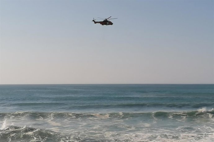 Archivo - El helicóptero 'Helimer' de Salvamento Marítimo