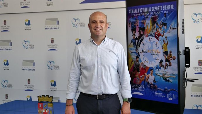 El vicepresidente de la Diputación de Almería y diputado provincial de Deporte, José Antonio García.