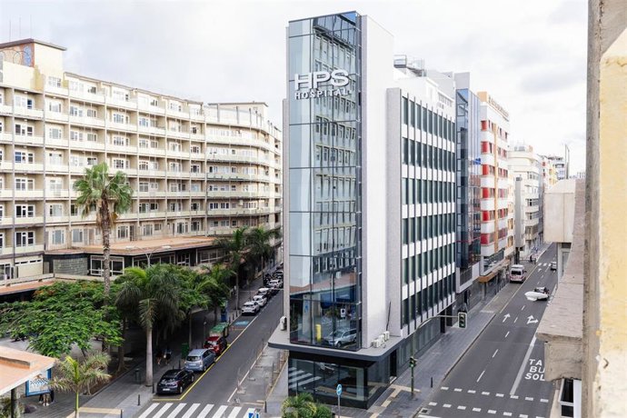 Archivo - Fachada del Hospital Perpetuo Socorro (HPS) de Las Palmas de Gran Canaria