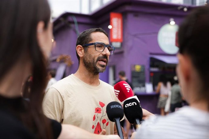 El secretario general de la CUP, Non Casadevall.