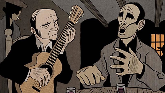 Archivo - Una imagen del documental 'Cante Jondo, Granada 1922'.