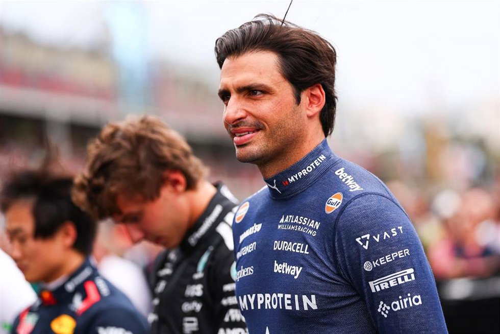 Carlos Sainz en Bakú