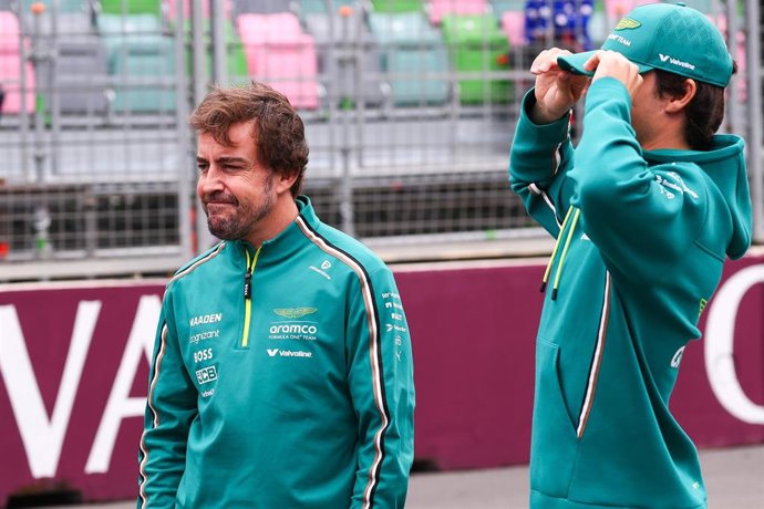 Fernando Alonso en Bakú