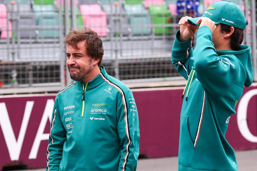 Fernando Alonso en Bakú