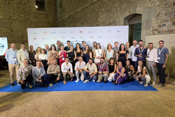 Los investigadores del grupo Automática, Robótica y Mecatrónica (ARM) de la Universidad de Almería participantes en las XLVI Jornadas Nacionales de Automática.