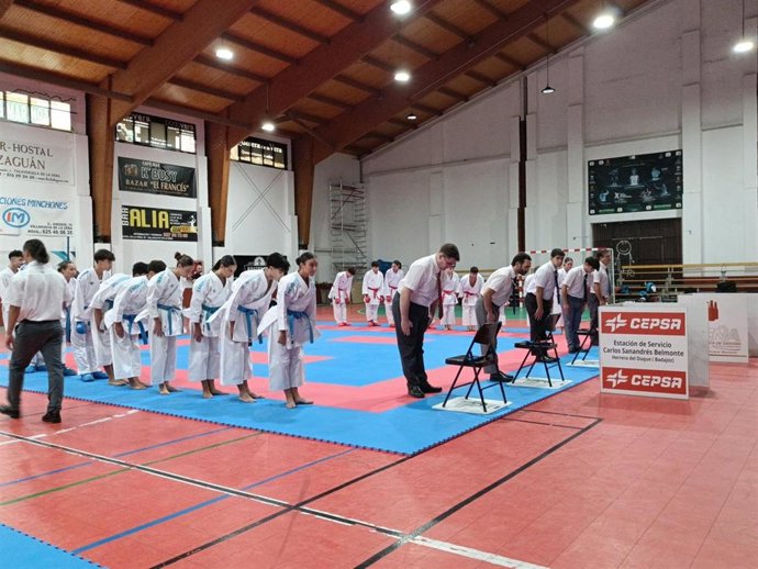 Trofeo Diputación Provincia de Cáceres de Kárate, celebrado este fin de semana en Villanueva de la Vera (Cáceres)