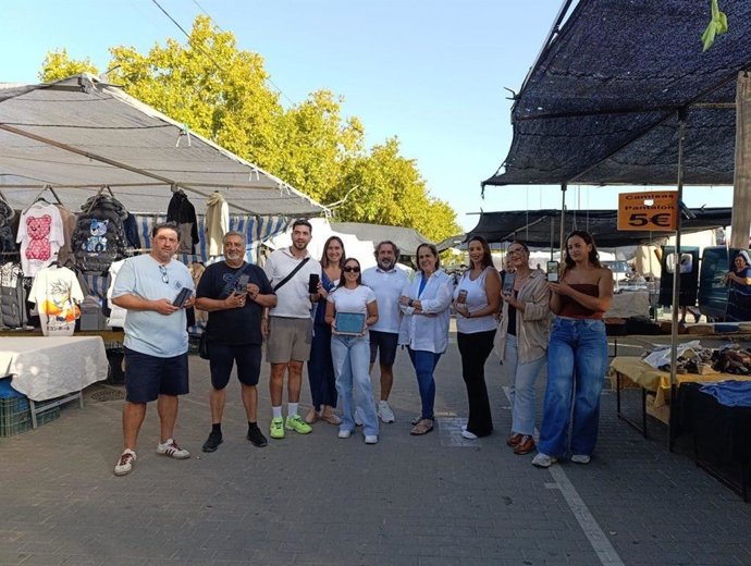 Mercadillo del Arenal.