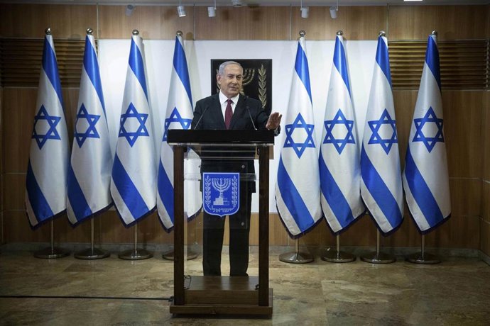 Archivo - El primer ministro de Israel, Benjamin Netanyahu (archivo)