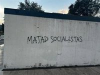 El PSPV denuncia una pintada en Ontinyent con la frase "Matad socialistas" y pide frenar la "escalada de violencia"