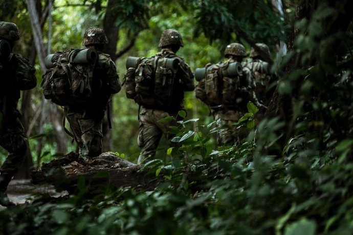 Archivo - Arquivo - Imagem de arquivo do pessoal militar do Exército Colombiano.