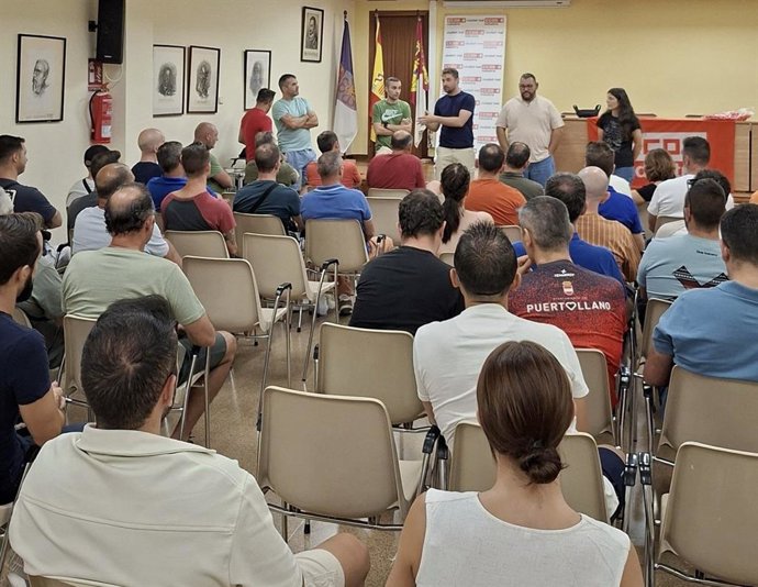 Archivo - Asamblea de elegados y delegadas del Metal de la comarca de Daimiel.