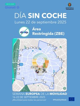 Cartel día sin coche.