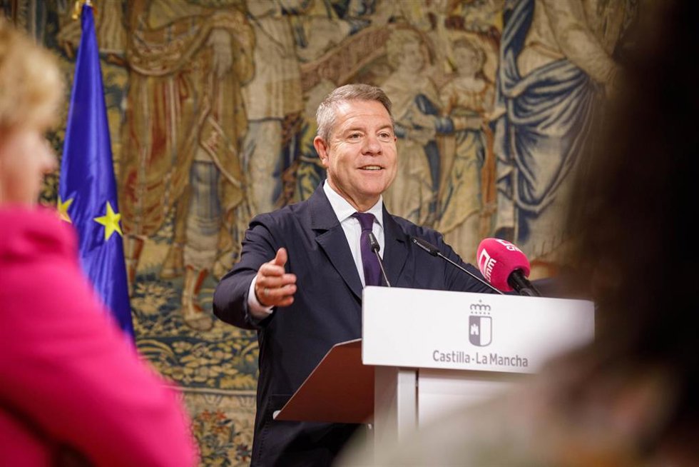 El presidente de Castilla-La Mancha, Emiliano García-Page