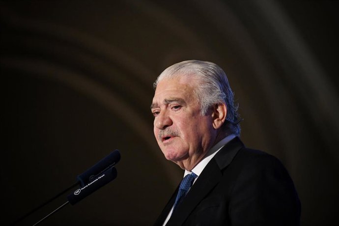 El consejero delegado de Endesa, José Bogas, durante un desayuno informativo de Nueva Economía Fórum, en el Hotel Mandarin Oriental Ritz, a 22 de septiembre de 2025, en Madrid (España).
