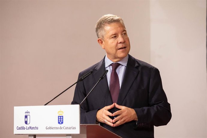 Archivo - El presidente de Castilla-La Mancha, Emiliano García-Page.