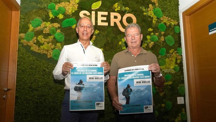 El concejal de Deporte, Salud y Protección contra Incendios, Jesús Abad, y el concejal de Hacienda, Contratación, Digitalización, Organización y Régimen Interior, Raimundo Díaz en la presentación del evento.