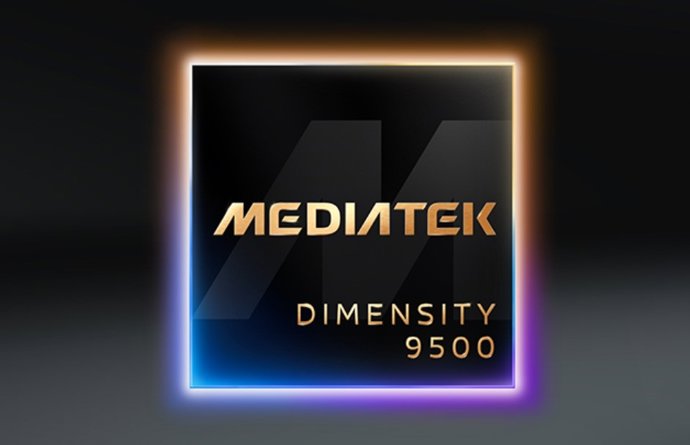 O novo processador MediaTek Dimensity 9500.