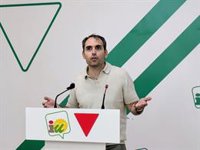 Valero (IU) ve "esperanza para echar a Moreno" de San Telmo con Por Andalucía como "herramienta"