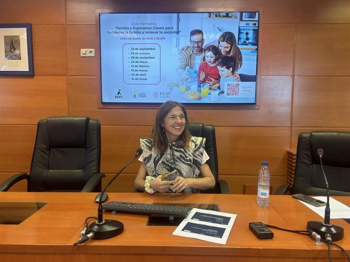 La directora del Instituto Berit de la UCAV, Concepción Albarrán.