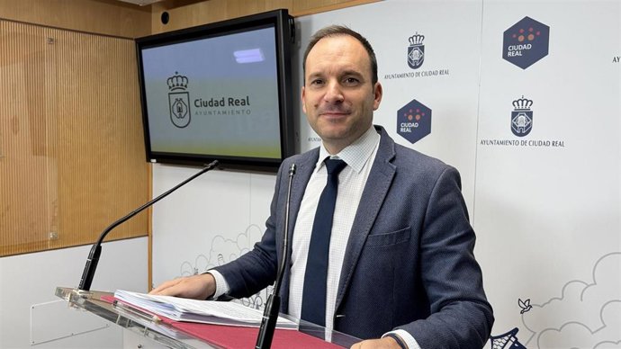 El portavoz del equipo de gobierno en el Ayuntamiento de Ciudad Real, Guillermo Arroyo.
