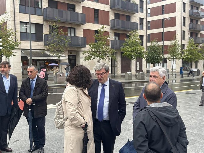 El alcalde Juan Mari Aburto