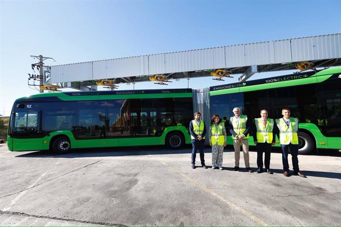 La segunda fase de electrificación de las cocheras de Avanza se completa con 47 nuevos equipos de recarga.