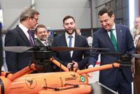 Moreno inaugura el Centro de Fabricación Avanzada en Cádiz como "la nueva llave de la innovación industrial andaluza"