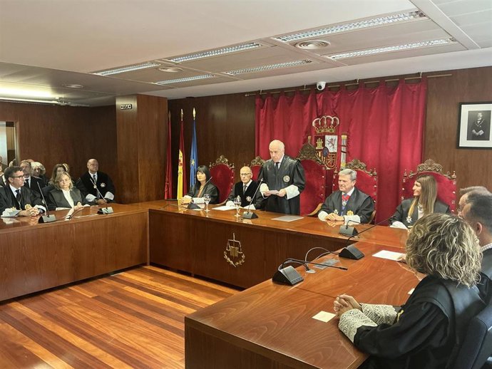 Acto de apetura del Año Judicial en Navarra.