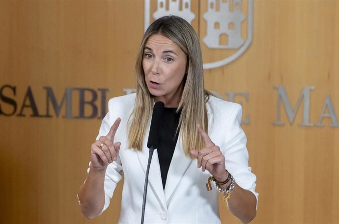 La portavoz del PSOE en la Asamblea de Madrid, Mar Espinar.