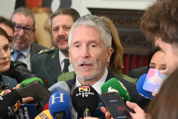 El ministro del Interior, Fernando Grande-Marlaska. - Ramón Comet