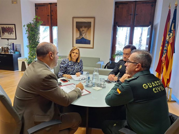 Archivo - La delegada del Gobierno en la Comunitat y el subdelegado en Valencia, José Rodríguez Jurado, en imagen de archivo