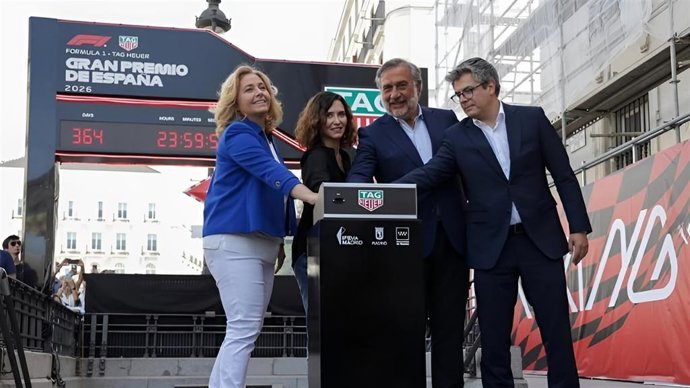 Cuenta atrás para la Fórmula 1 en Madrid.