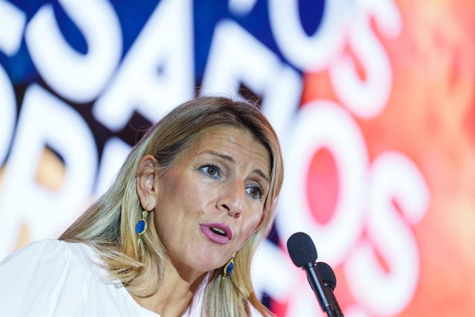 La vicepresidenta segunda y ministra de Trabajo y Economía Social, Yolanda Díaz.