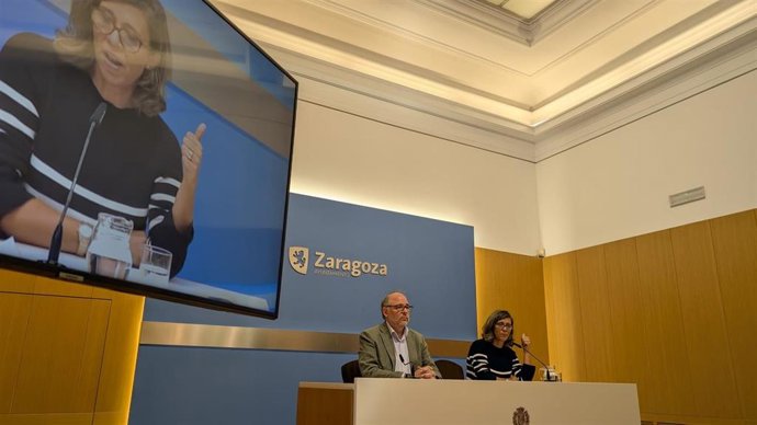 Rueda de prensa de Alfonso Mendoza y Marian Orós.