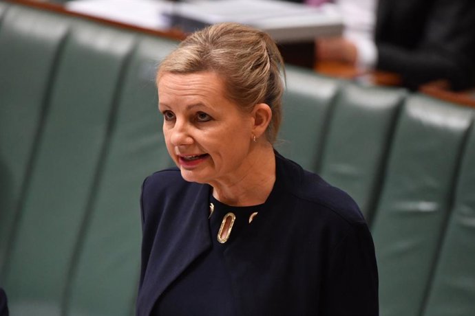 Archivo - A ministra do Meio Ambiente, Sussan Ley, durante o período de perguntas na Câmara dos Deputados, no Parlamento, em Canberra, na terça-feira, 22 de junho de 2021. (Imagem AAP/Mick Tsikas) SEM ARQUIVAMENTO