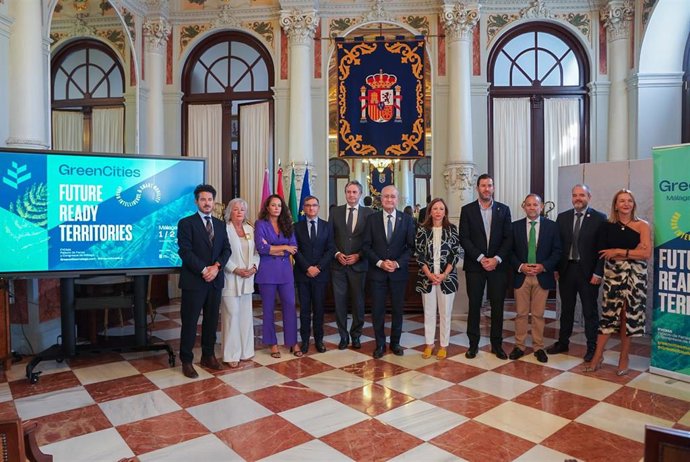 Presentación de Greencities, Urban Intelligence & Smart Mobility que se celebrará en Málaga.