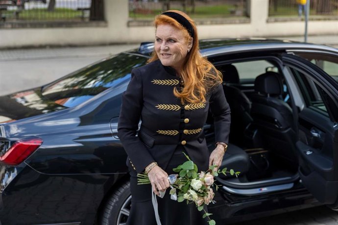 Archivo - Sarah Ferguson, duquesa de York, durante una visita a Polonia en 2021