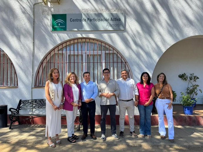 Visita al CPA de Ayamonte (Huelva).