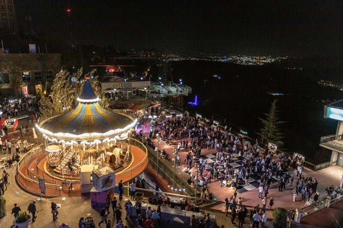 El parc Tibidabo de Barcelona 