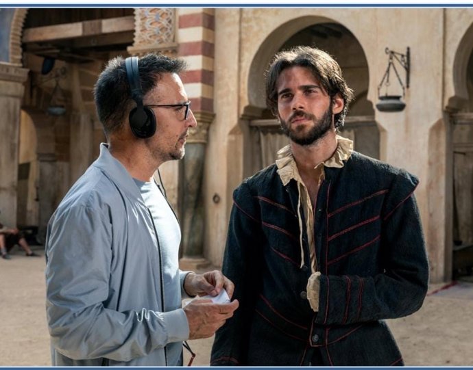 Archivo - El ganador del Oscar Alejandro Amenábar graba escenas en la ciudad de 'El Cautivo', película que narra las vivencias y aventuras del joven Miguel de Cervantes durante su cautiverio en Argel. Imagen de archivo.
