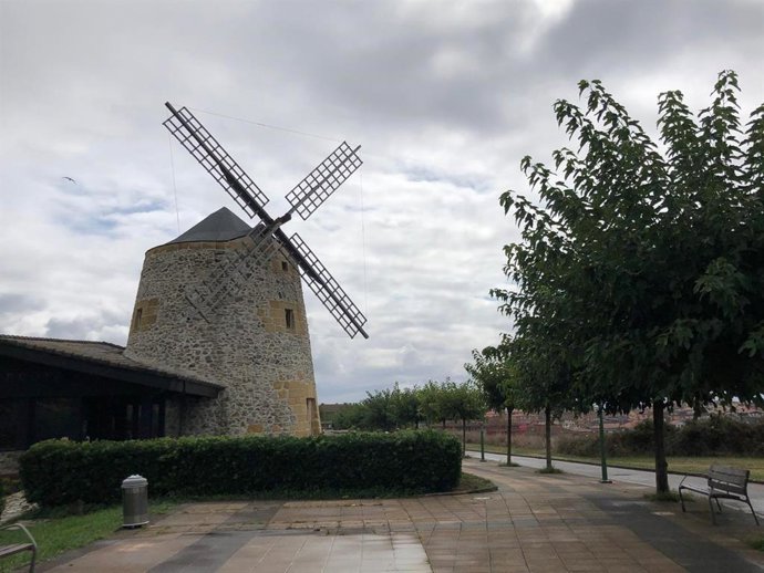 Cuelo muy nuboso en Getxo (Bizkaia)