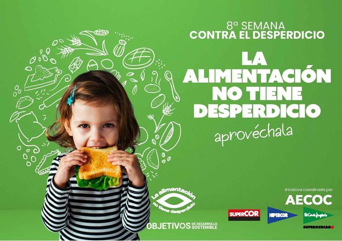El Corte Inglés se suma a la Semana contra el Desperdicio Alimentario promovida por Aecoc.