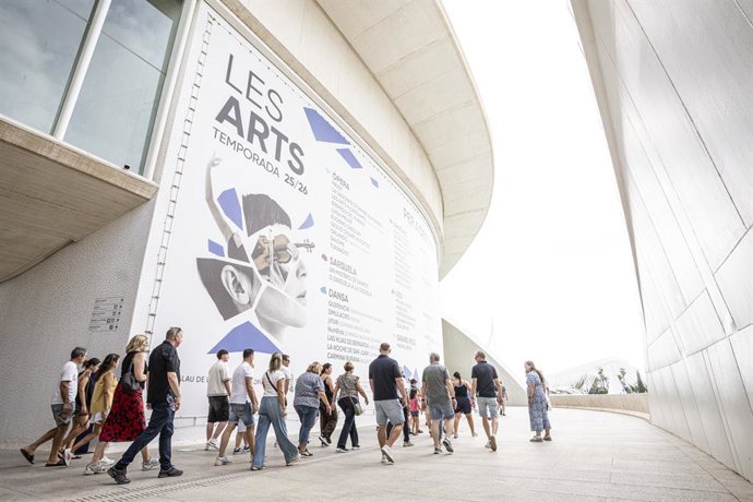 Jornada de puertas abiertas del Palau de les Arts