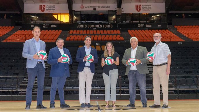 Presentación de la Copa del Rey de voleibol 2026.