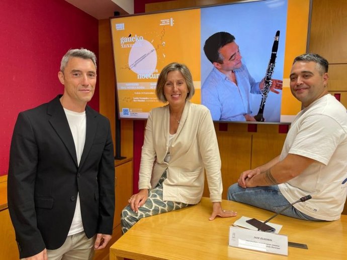 Presentación del concierto de la Banda Municipal de Música de Vitoria-Gasteiz